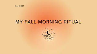  A fall morning routine that won't disappoint